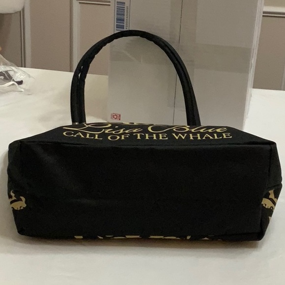 Lisa Blue Beach/Pool tote - Black - Picture 4 of 9